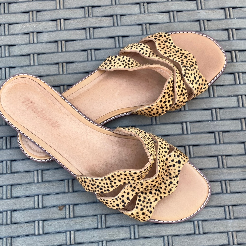 Madewell Leopard Print Sandals